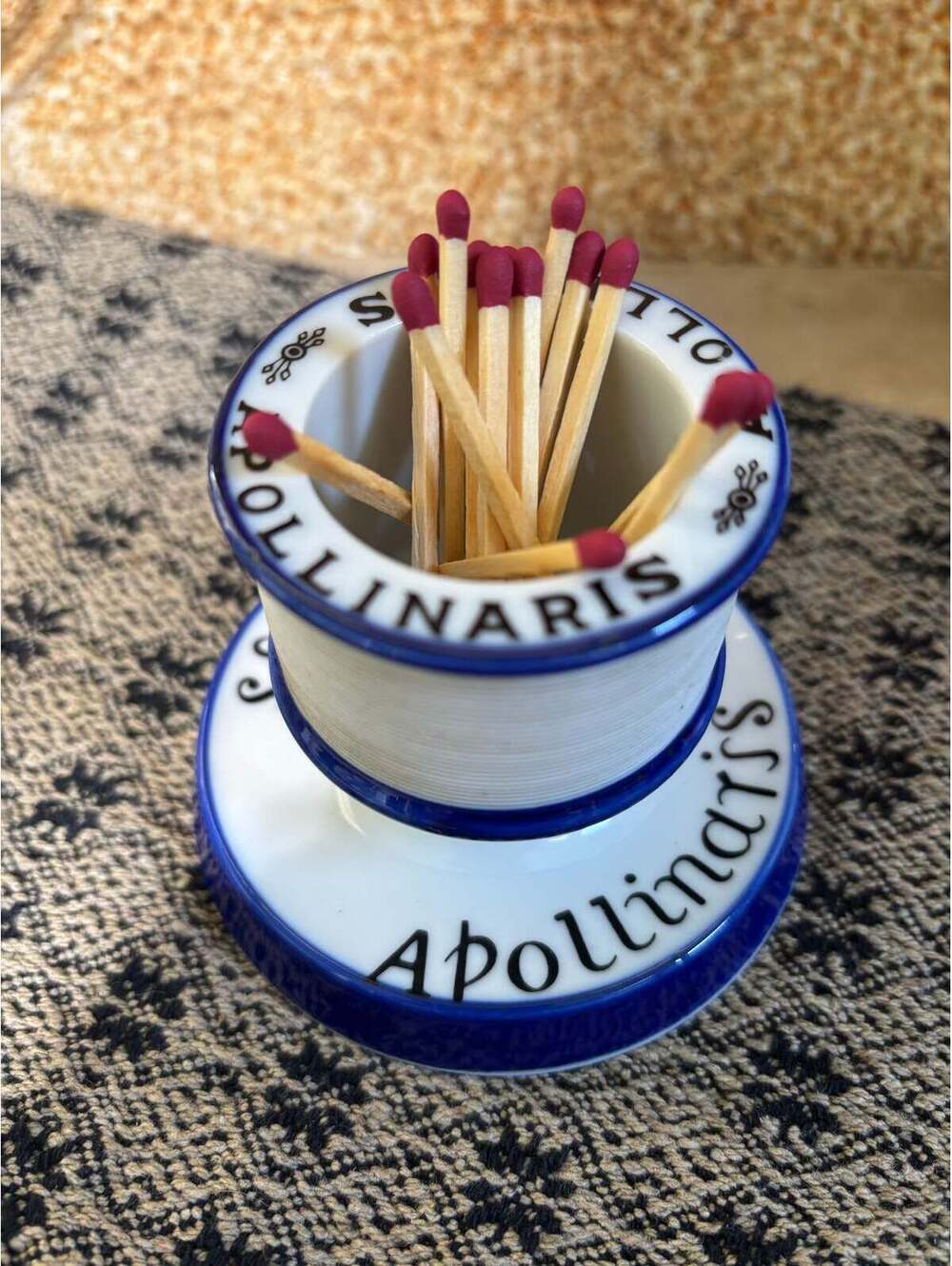 French Apollinaris Match Striker